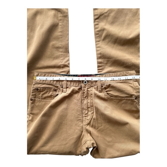 LUCKY BRAND 221 Original Straight Jeans Mens Tan Brown Size 30x32 - Picture 10 of 15